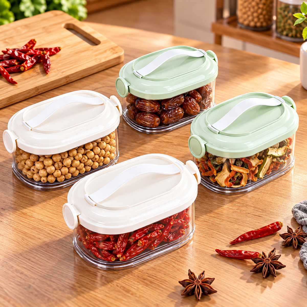 Multi-layer Sealed Spice Organizer - 2 Layers