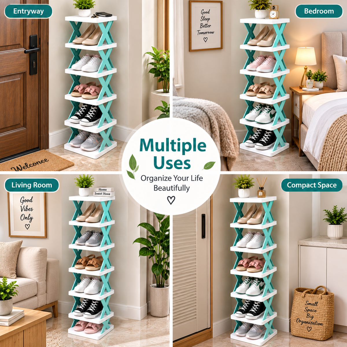 6 Layer Shoe's Rack