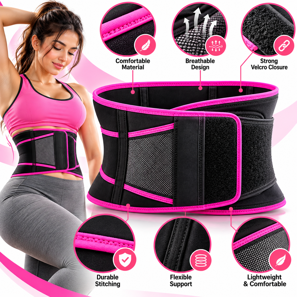 Weight Loss Hot Slimming Belt for Men
