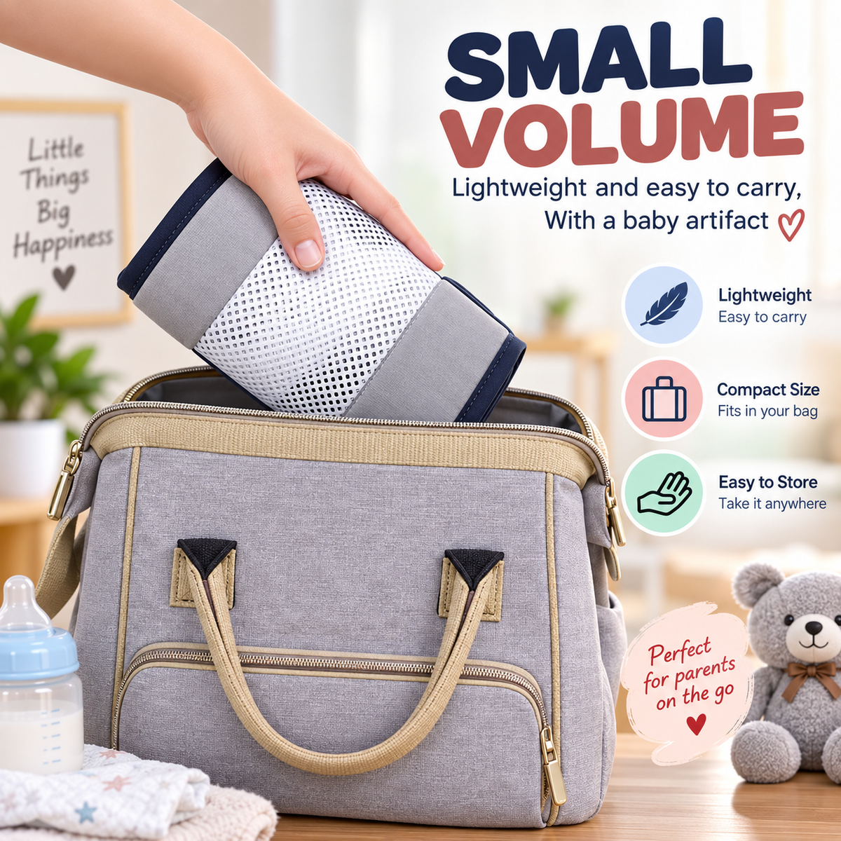 Baby Sling Carrier Adjustable Baby Holder Carrier Baby Half Wrapped Sling Hip Carrier Breathable Cotton Mesh Fabric for Newborn