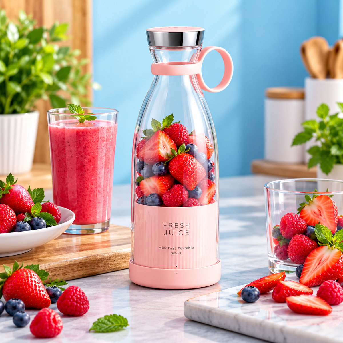 Travel Portable Mini Juice Blender
