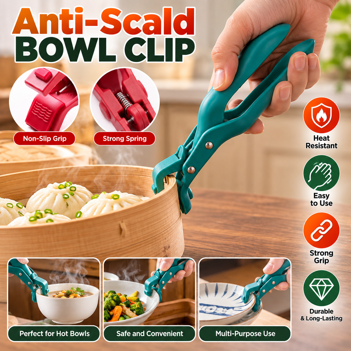 Anti-Scald Bowl Clip