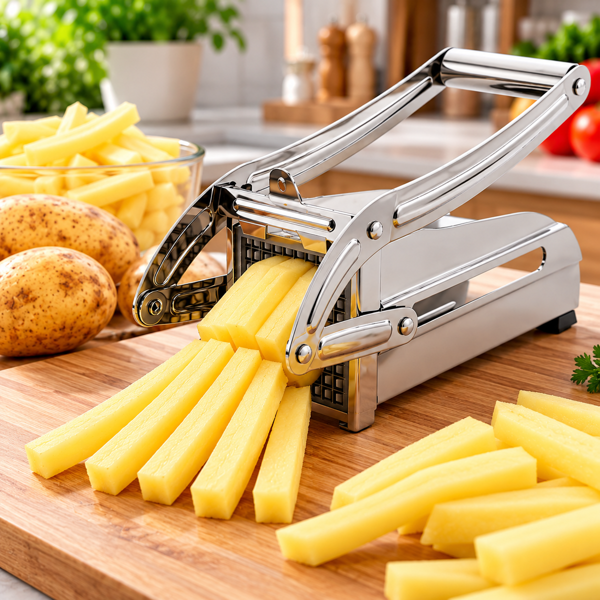 Stainless Steel French Fries Potato Chips Cutter