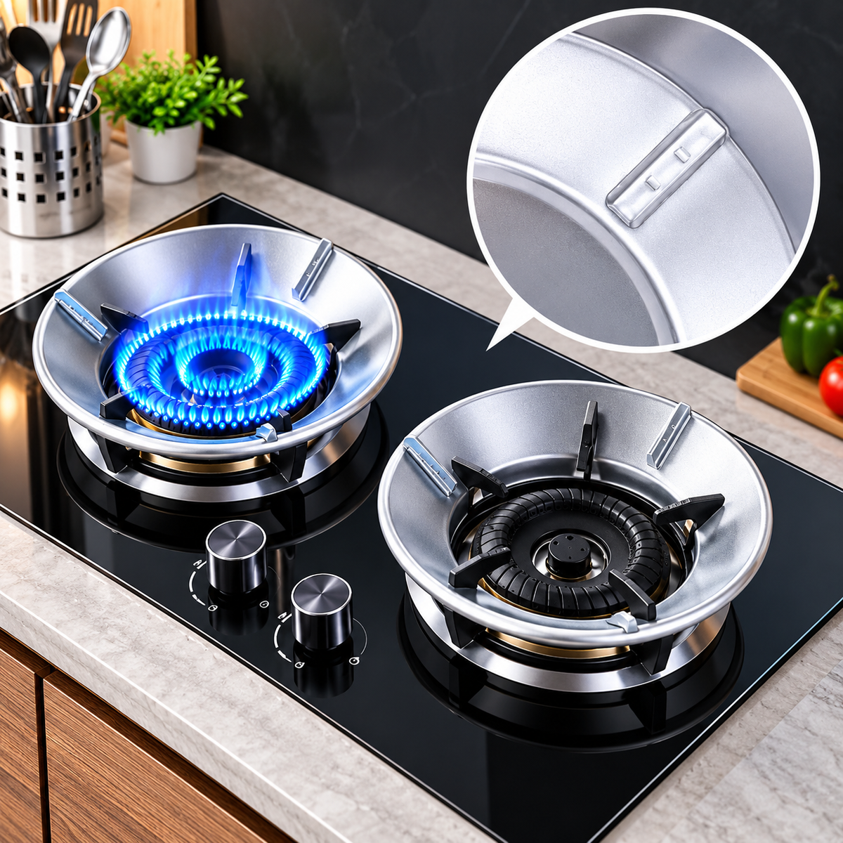 Gas Saver Burner Stand, Gas Savior Jali Kitchen Tool for Home Stove Fire