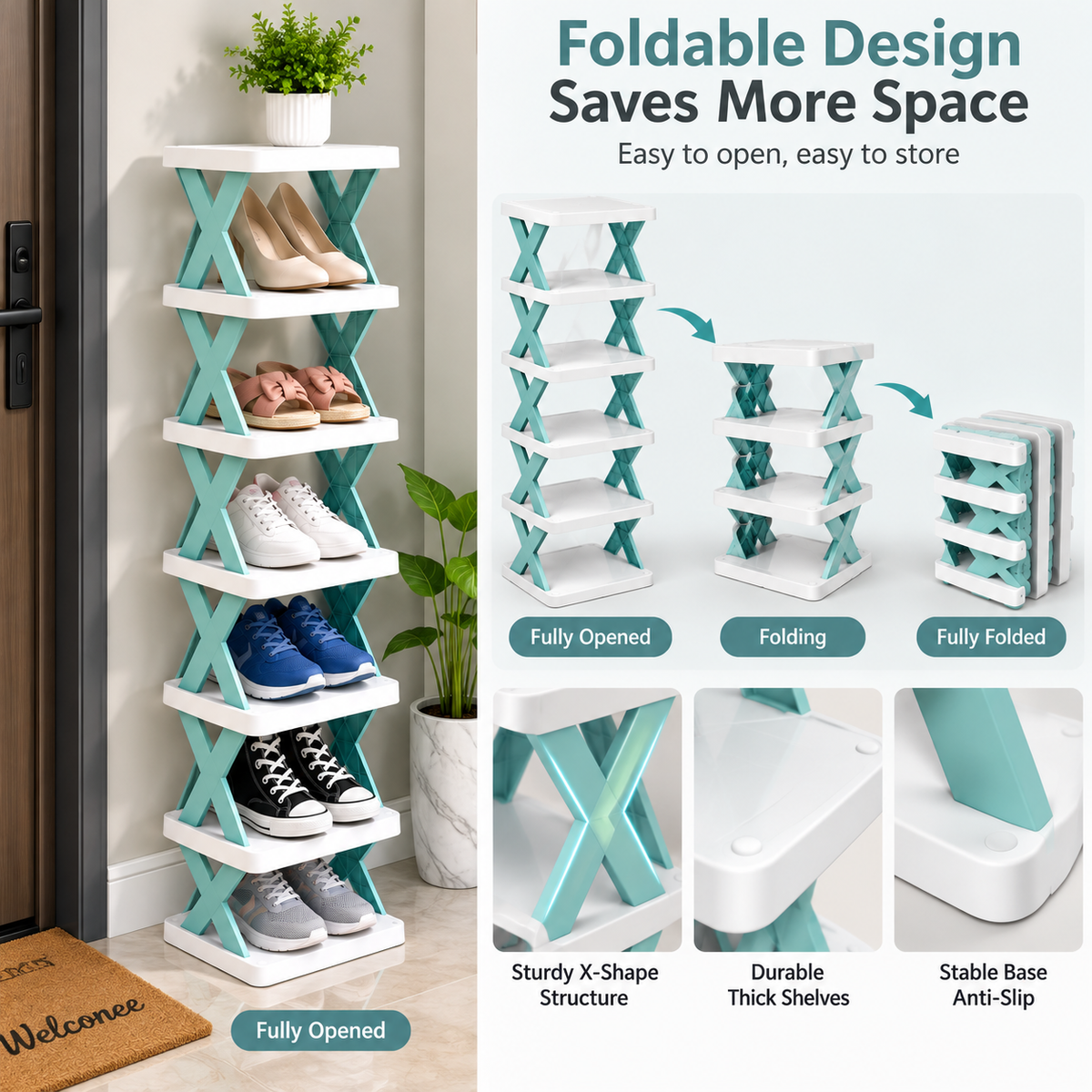 6 Layer Shoe's Rack