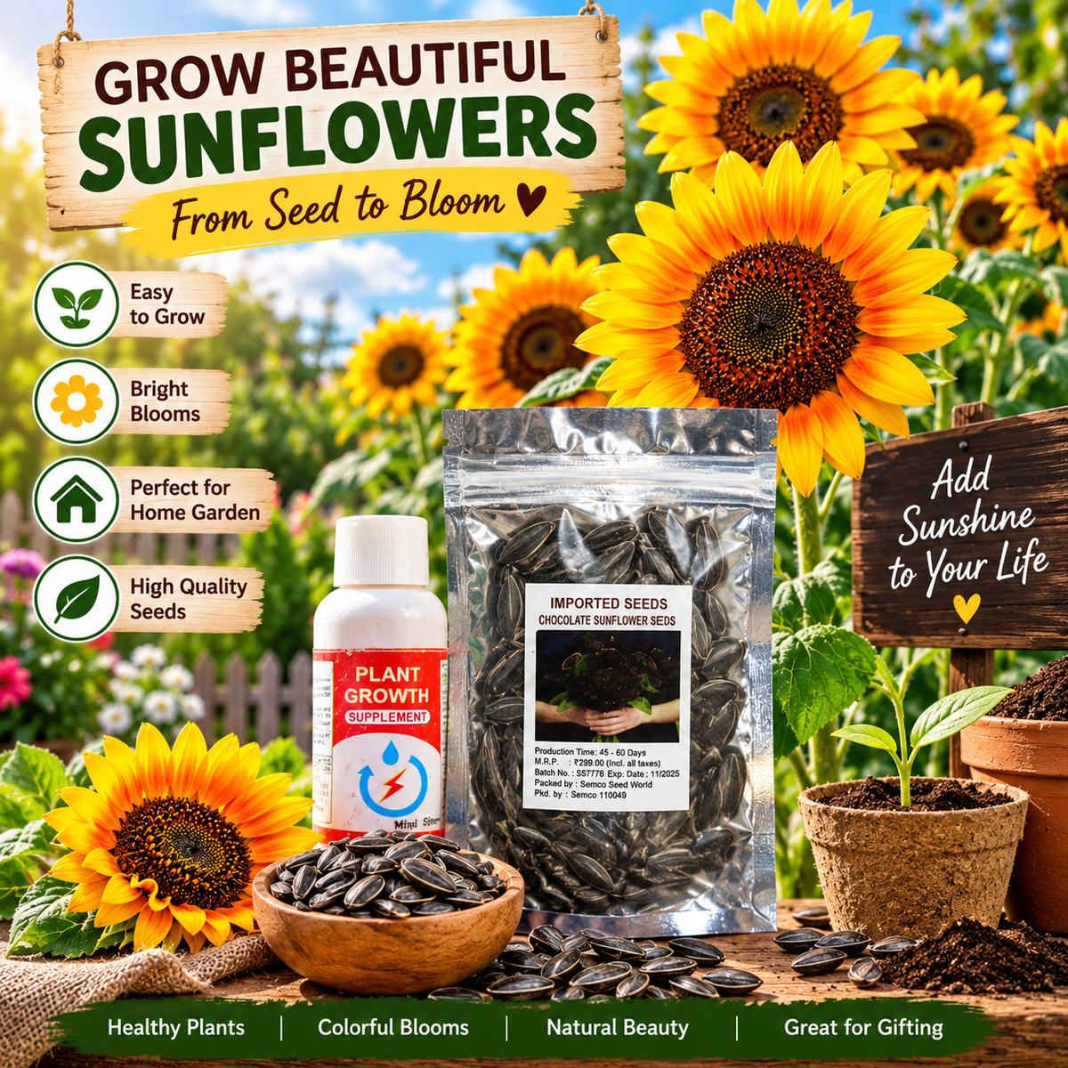 Chocolate Sunflower Seeds