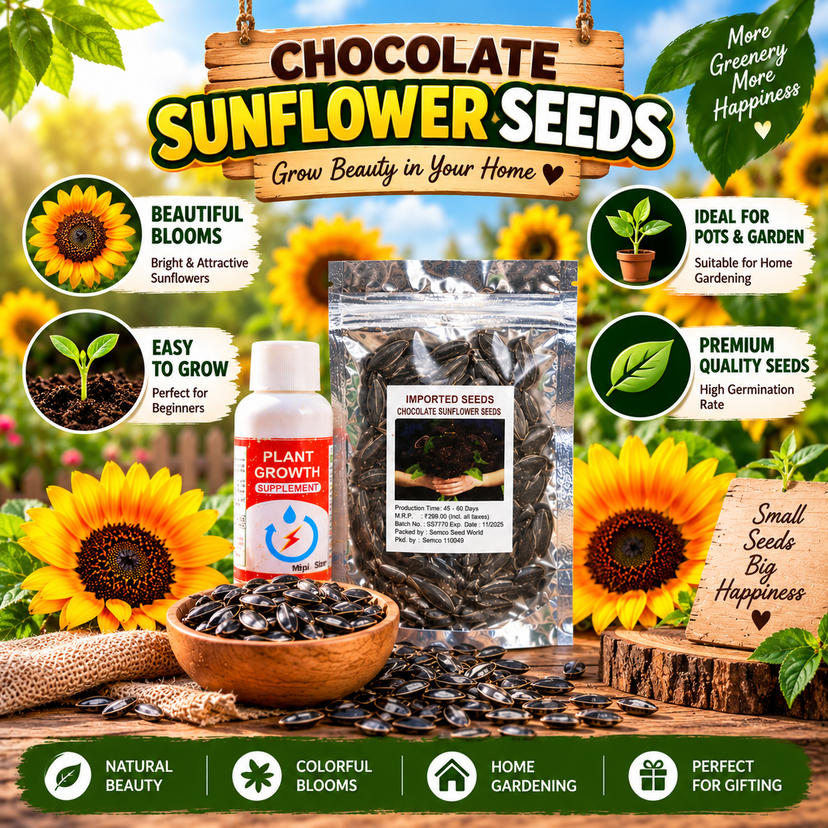 Chocolate Sunflower Seeds