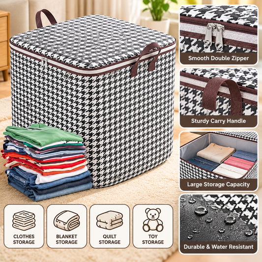 Foldable Clothes Storage Bag (Pack of 2)