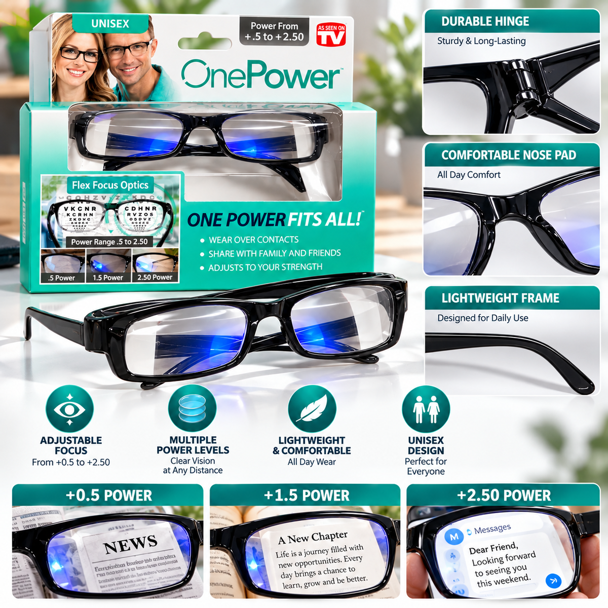 Smart eye glasses (pack of 2 )
