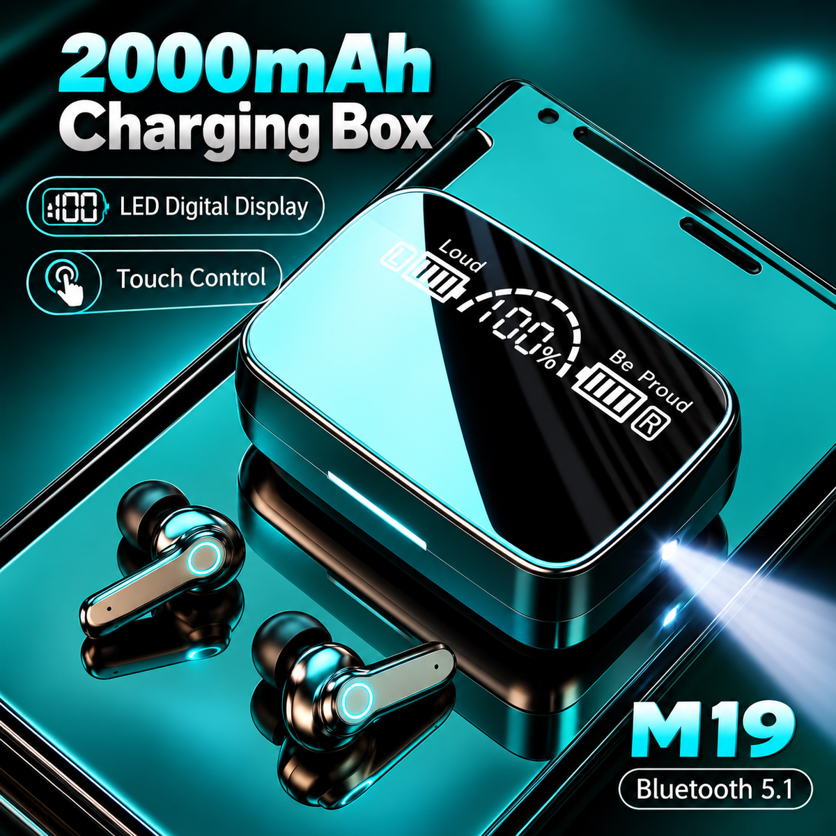 M19 Wireless Earbuds