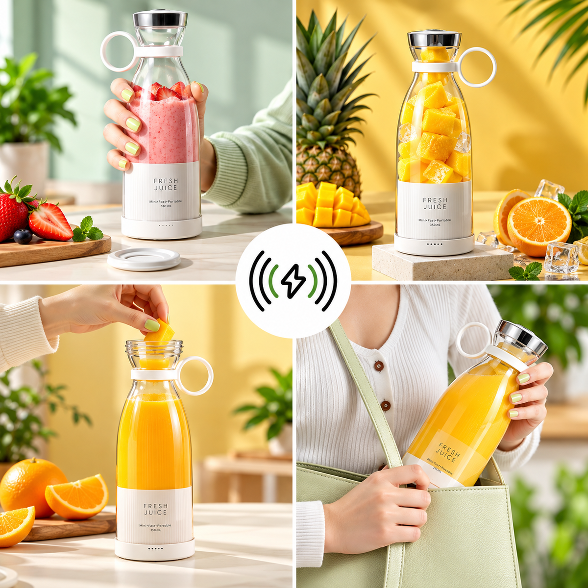 Travel Portable Mini Juice Blender