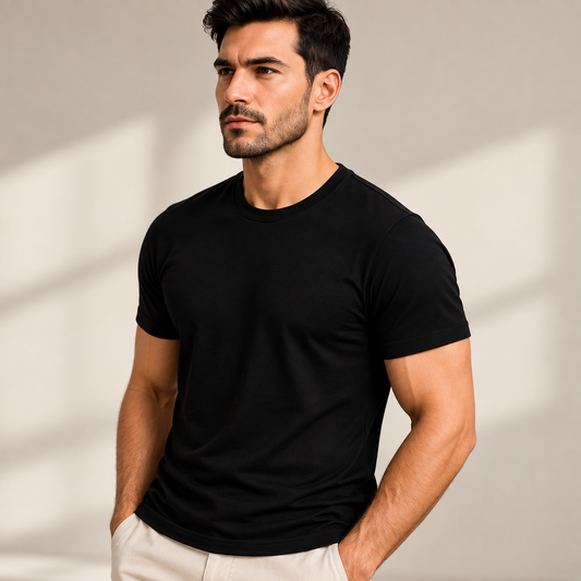 Men’s Stylish Printed Stretchable T-Shirt