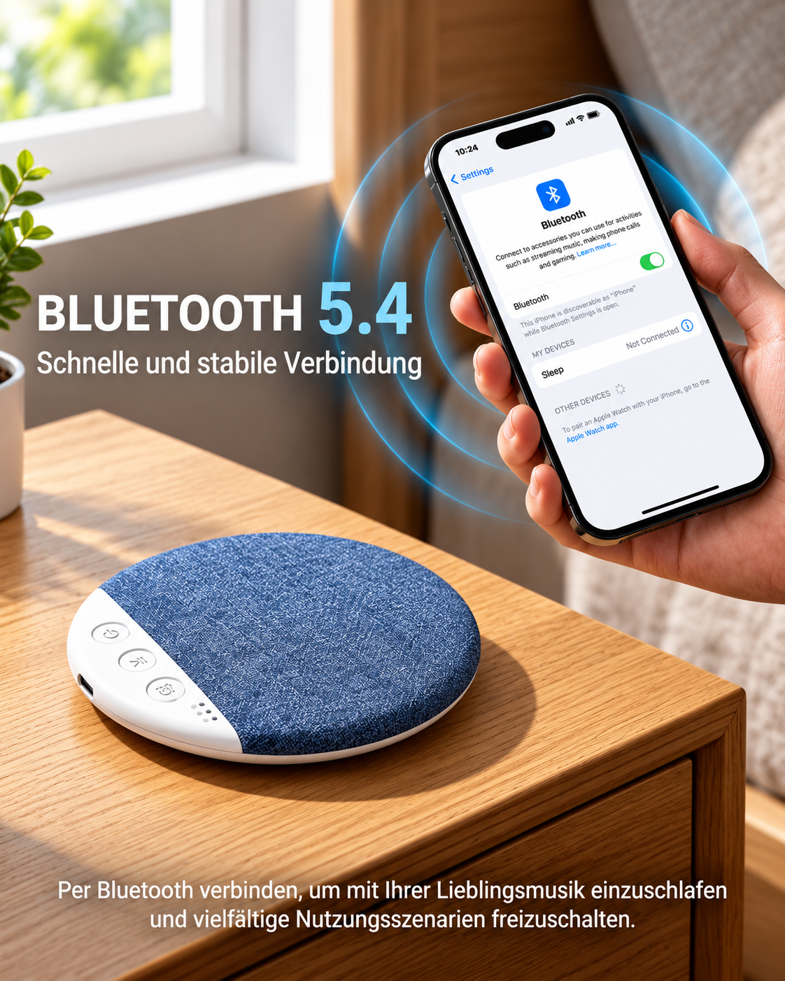 Bluetooth Portable Pillow Speaker