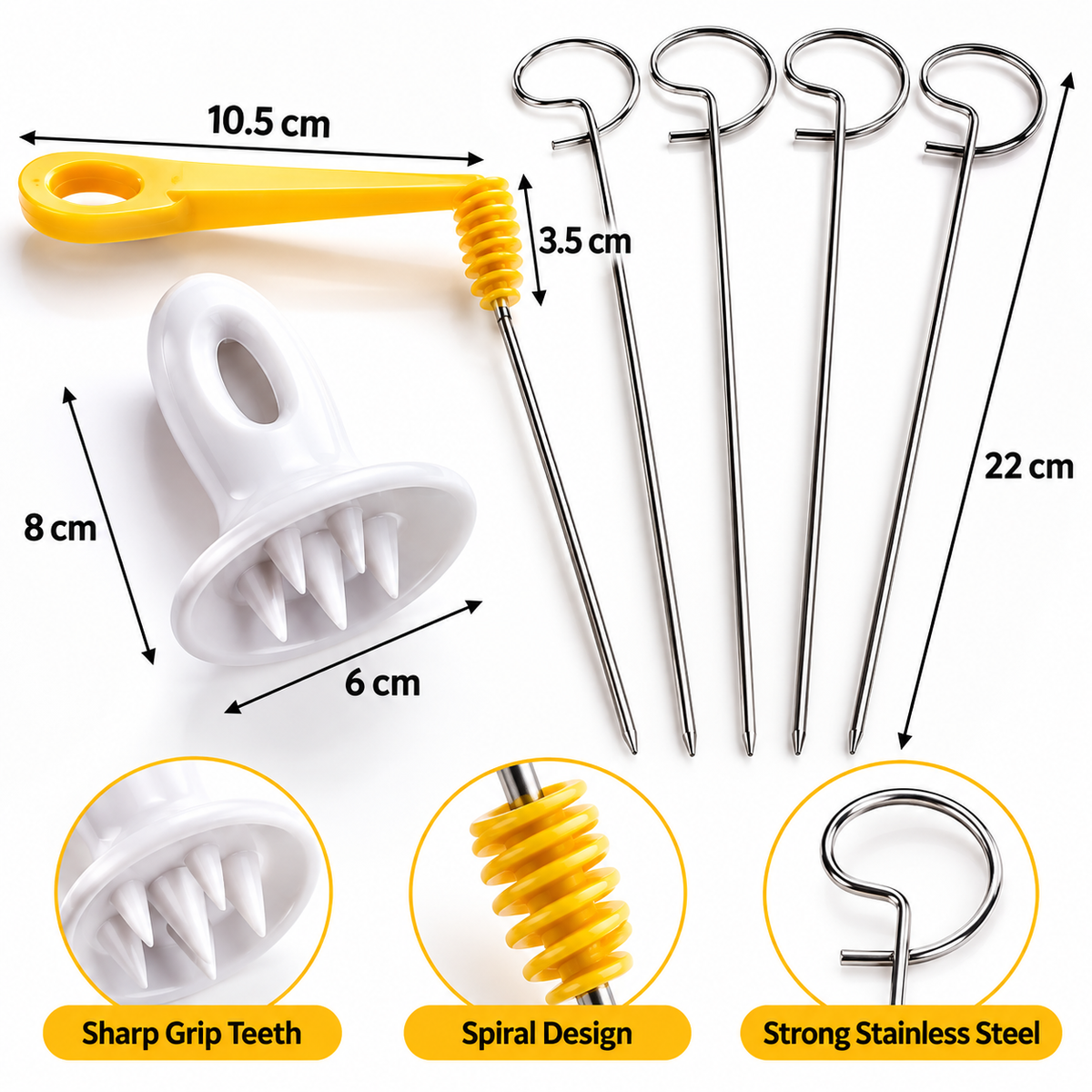 Potato Slicer Spiral Cutter, Tornado Potato Slicer, Twisted Potato Slicer, Potato Tornado Chips Making Tool