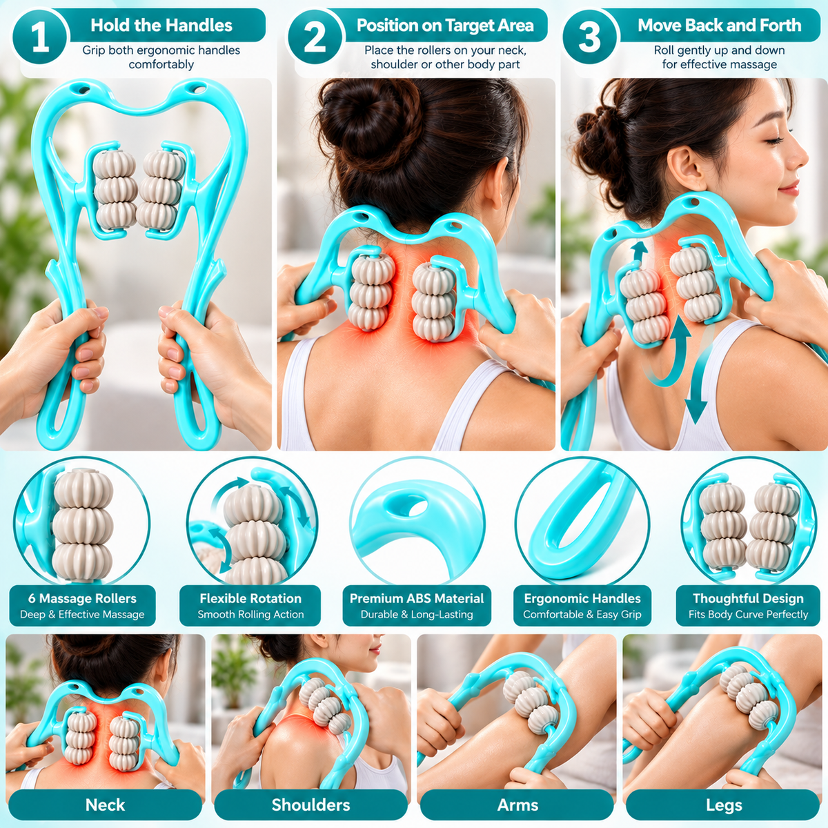 Multifunctional Full-Body Massager