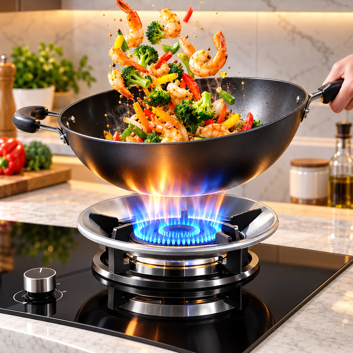 Gas Saver Burner Stand, Gas Savior Jali Kitchen Tool for Home Stove Fire